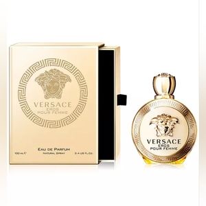 NWT Versace Eros Perfume 3.4 oz Eau De Parfum Spray